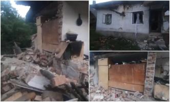 Explozie puternică într-o casă din Câmpulung, după ce o bătrână a verificat butelia cu bricheta. Deflagraţia a zguduit construcţia din temelii