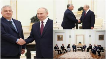 Ce discută Orban şi Putin la Moscova. NATO şi UE furioase: Nu ne reprezintă în Rusia
