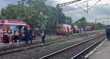 "Era să le spargă oamenilor capul". Ce a provocat accidentul feroviar din Gara Basarab: 15 oameni răniţi, 8 au ajuns la spital