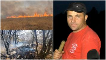 Au dat foc la pădure după ce au făcut grătar. Elicopterul Black Hawk, trimis în ajutorul pompierilor