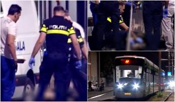 Accident sau sinucidere? O femeie din Capitală a murit după ce a fost lovită de tramvai. A fost prinsă şi târâtă câţiva metri