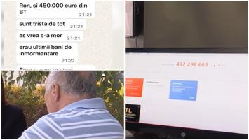 "Erau ultimii bani de înmormântare". Reacţia pensionarei jefuite de 450.000 de euro