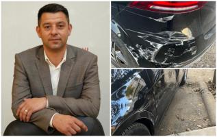 Un deputat PNL a lovit intenționat maşina soției, în trafic. În plus, fostul prefect al Brăilei a amenințat-o pe femeie cu bătaia