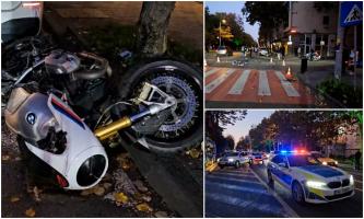 Motociclist mort după un accident de groază, în Constanţa. Tânărul a fost aruncat într-o maşină parcată, după ce s-a izbit de un parapete