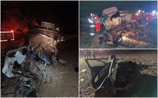 Accident de groază în Prahova. Miracol pentru un tânăr de 21 de ani, scos conştient din maşina devenită morman de fiare