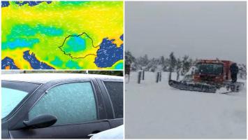 România, lovită de un val de aer polar în weekend. Unde va ninge