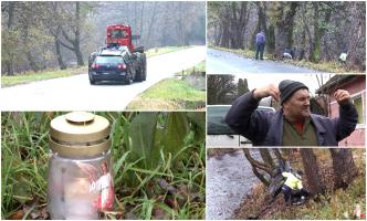 "Atât e! O clipire din ochi!" O tânără şi-a condus bunica spre moarte, pe un drum din Mureş. A intrat cu maşina în copac în timp ce aşeza centura bătrânei