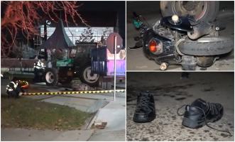 Un băiat de 13 ani a murit, iar prietenul lui a fost grav rănit după ce s-au ciocnit cu mopedul de un tractor. Imagini dramatice la Bosanci, în Suceava