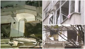 "A zburat tot balconul". Cine era proprietarul apartamentului din Brăila care a sărit în aer