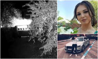 Accidentul din Panciu a fost filmat. Alexandra şi Gabriel au murit carbonizaţi în maşină, la doar 17 şi 21 de ani