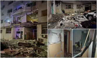 Explozie de proporții într-un bloc din Brăila. Mai multe apartamente și mașini distruse, zeci de oameni evacuați / Suflul deflagrației a spart și geamurile unei grădinițe