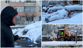 România, lovită de un al doilea val de ninsori, ploi şi viscol de joi seara. Cele mai afectate zone