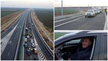 Cum se circulă pe Autostrada Moldovei, între Buzău și Râmnicu Sărat. Norme ridicate de securitate: "Din partea mea - nota zece plus"