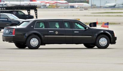 Ce se ştie despre "The Beast", limuzina de 1,5 milioane de dolari care transportă preşedintele SUA