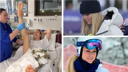 Lindsey Vonn dezvăluie cum era să-i fie amputat piciorul. Cum a fost salvată de medici după 6 ore de operaţie