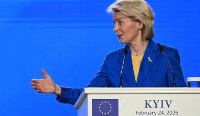 Ursula von der Leyen anunţă că Ucraina este pe "calea bună" pentru a deveni membru UE
