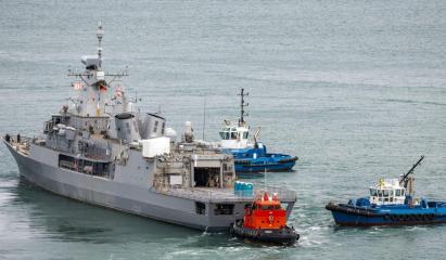 Un român și un grec, angajați în portul Hamburg, arestaţi. Ar fi încercat să saboteze nave militare germane