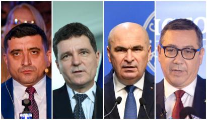 INSCOP: Simion conduce în topul încrederii cu 34,3%. Nicușor Dan are 27,6%, Bolojan 25,1%, iar Ponta 20,9%