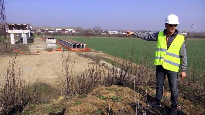Centura de Sud a Craiovei întârzie după patru ani de lucrări. Localnicii sunt exasperați
