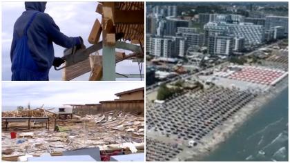 Investiţii de zeci de mii de euro, una cu pământul: beach-baruri de fiţe, demolate înaintea noilor licitaţii