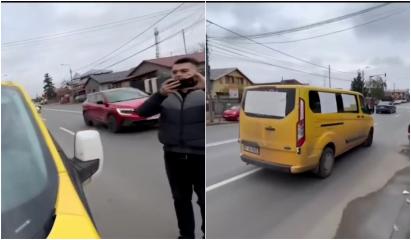 Momentul în care un membru AUR loveşte cu maşina un jurnalist, la Buzău. Reacţia partidului