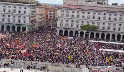 Moment emoţionant în timpul grevelor din Italia. Octav Stroici, românul mort pe şantier, omagiat la Roma