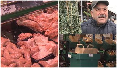 Produsele care s-au ieftinit cu 50%, înainte de Crăciun. Carnea de porc, 15 lei kg