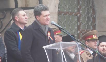 Nicuşor Dan, huiduit la Focşani de Ziua Unirii Principatelor: "Este un drept pe care l-ați câștigat"