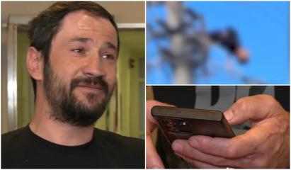 Electrocutat pe un stâlp la 14 m înălțime, Dănuţ şi-a revenit după 30 de operații și luni de spitalizare