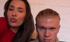 Erling Haaland, dat de gol de iubita sa: “E puțin jenant că spun asta”. Ce fac cei doi &icirc;ntr-o seară obișnuită