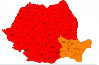Cod roşu de caniculă &icirc;n Rom&acirc;nia. Temperaturile urcă p&acirc;nă la 41 de grade, nopţile vor fi tropicale