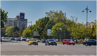 Experiment&nbsp;&icirc;n cea mai fierbinte zonă din București:&nbsp;Temperaturi de&nbsp;aproape 70&deg;C la nivelul asfaltului