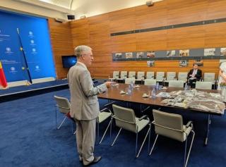 Ambasada rusă susţine că Rom&acirc;nia i-a arătat lui Lipaev "nişte bucăţi de polistiren" &icirc;n loc de resturi de dronă