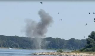 Dunărea, la un minim istoric. Prima detonare făcută de MApN, fără succes. Acţiunea, suspendată