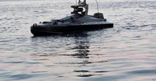 Dronă marină distrusă de un F-16 rom&acirc;nesc &icirc;n apropierea platformei Neptun Deep. Era &icirc;ncărcată cu explozibil