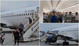 Discuția dintre pilot și turnul de control după ce avionul TAROM a lovit un stol de păsări. Aeronava, avariată