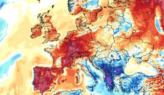 Caniculă neobișnuită &icirc;n vestul şi centrul Europei, cu temperaturi de 40&deg;C. &Icirc;n Rom&acirc;nia se răcește şi vin ploile