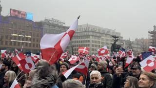 Proteste &icirc;n Copenhaga faţă de planul lui Trump de a anexa Groenlanda. Preşedintele SUA răspunde prin taxe