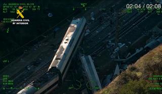 ANIMAȚIE. 39 de morți &icirc;ntr-un accident feroviar inexplicabil, &icirc;n Spania