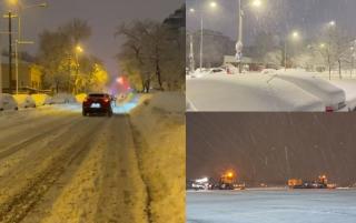 Viscol extrem &icirc;n Rom&acirc;nia: Cod roșu &icirc;n Capitală și zăpadă de 50 cm. Alte zeci de județe afectate