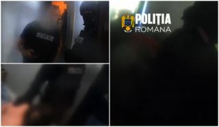 Intervenție a mascaților &icirc;n Capitală. Un bărbat cu un cuțit s-a baricadat &icirc;n casă şi ameninţa că &icirc;şi face rău