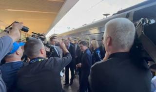 Nicuşor Dan a ajuns la Kiev cu un tren special. Care este miza summitului din Ucraina