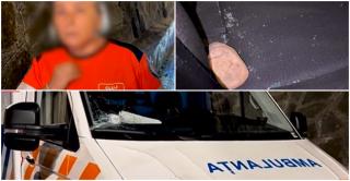 EXCLUSIV. Mărturiile echipajului de pe ambulanţa atacată la Cluj: "De ne bloca față-spate, ne omora!"