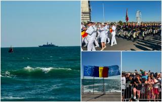 Ziua Marinei: peste 3.500 de militari și 50 de nave și aeronave participă la spectacolul de pe mare