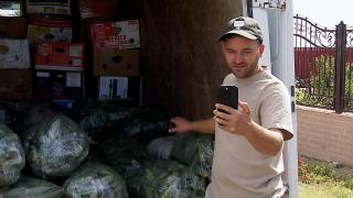 Fermierul care a anunţat că dă castraveţii gratis, luat cu asalt. "Mi-a arătat o vecină"