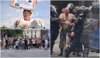 10 indivizi au primit măsuri judiciare după protestul din Piața Victoriei. Doar 2 dintre ei sunt ciobani