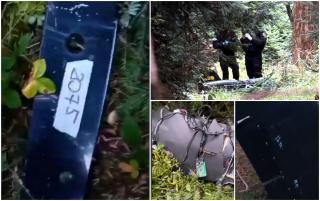 Dronă căzută &icirc;n apropiere de localitatea Solca din Suceava. Cursuri suspendate p&acirc;nă la ora 11 &icirc;n zonă