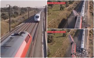 ANIMAȚIE. Filmul tragediei feroviare din Spania: "&Icirc;i luam pulsul ca să-l conving să răm&acirc;nă cu mine"