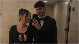 Ce ținută a purtat Ioana, soția lui Florinel Coman, c&acirc;nd a fost nașă de botez. A strălucit datorită alegerii sale