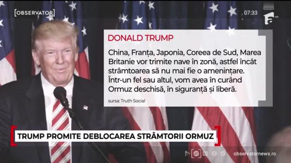 Observator Weekend ora 6 din 15.03.2026